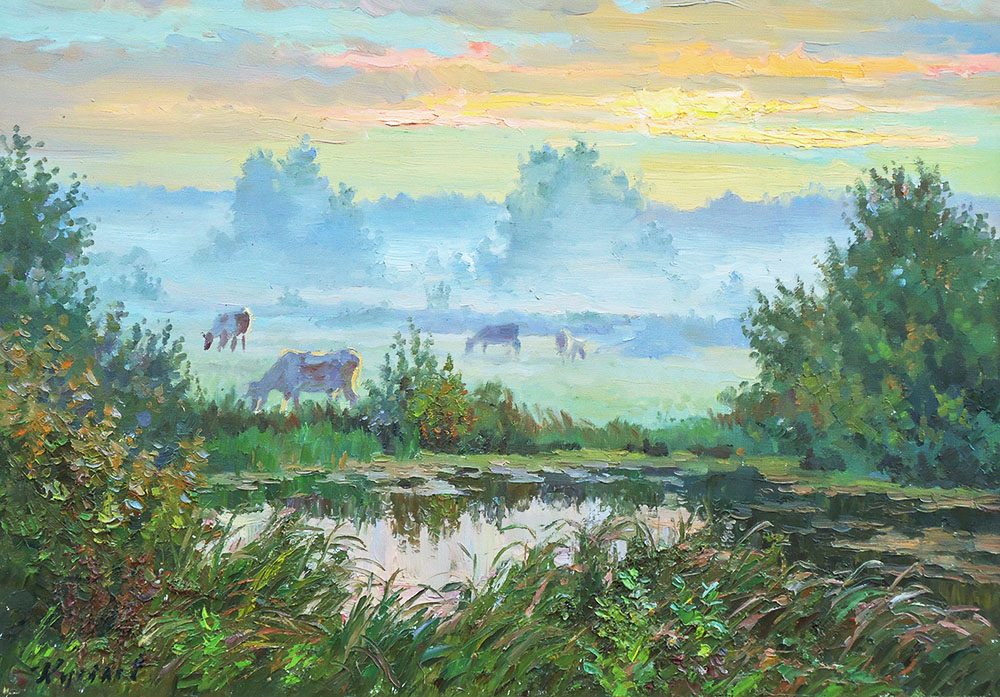 «Ідилія». 2011. Полотно, олія